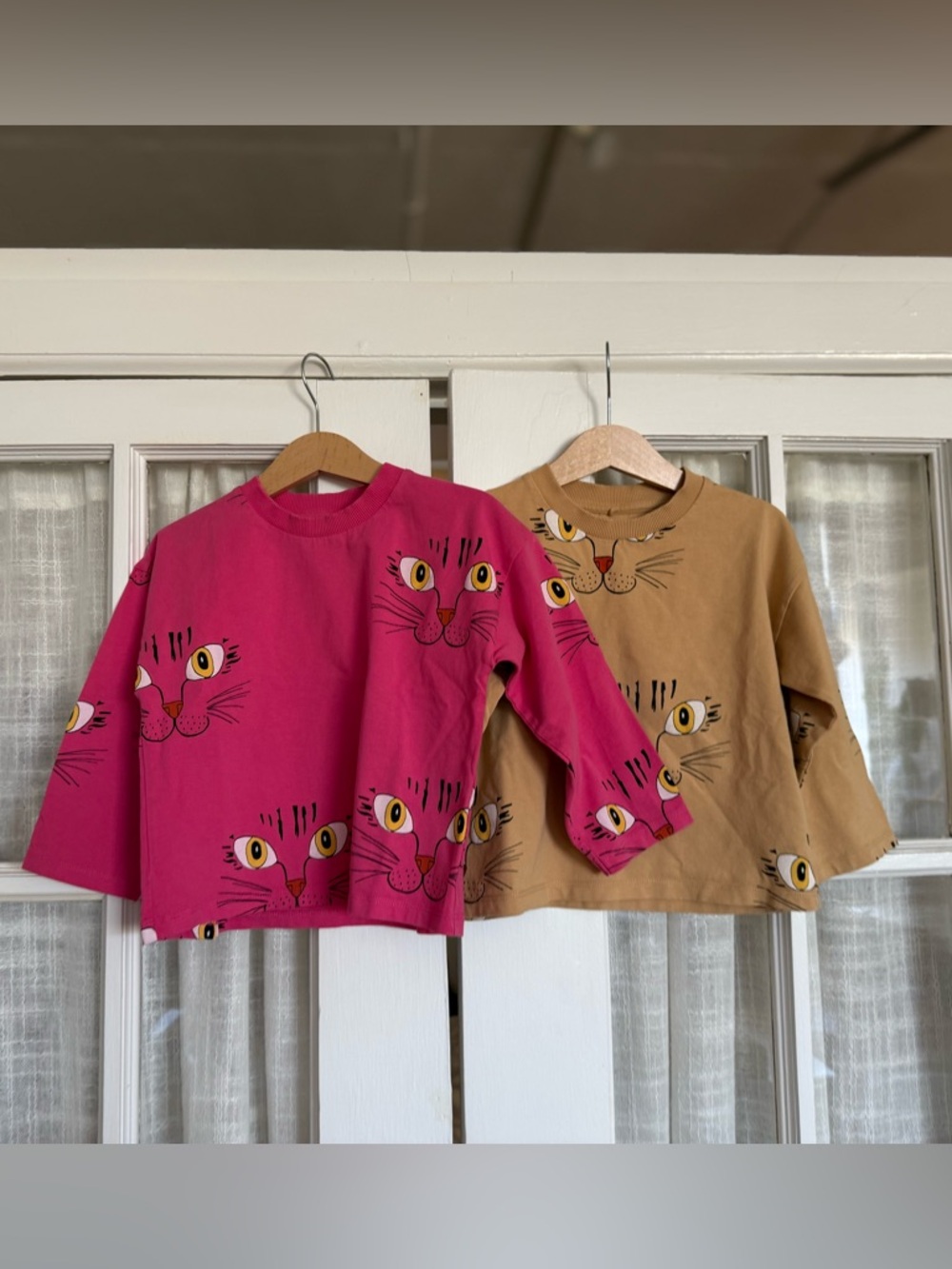 Two Mini Rodini Crew Neck Tees